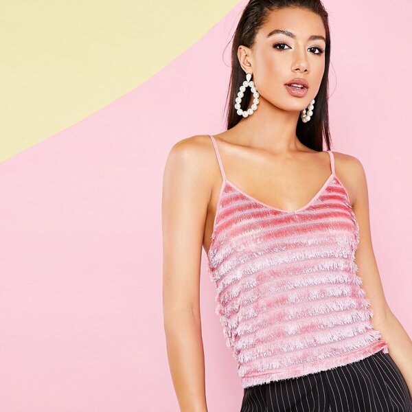 

Fringe Detail Cami Top