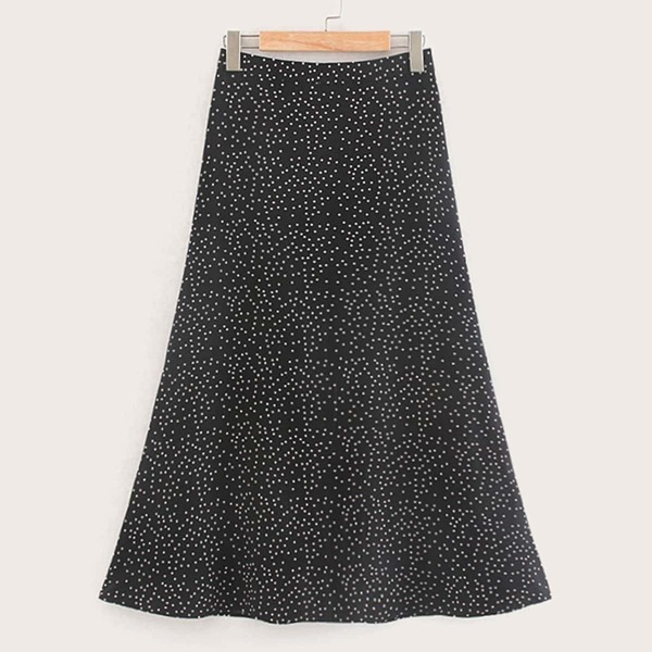

Polka Dot Zip Back Dress