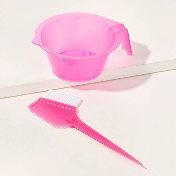 

Hair Dye Bowl With Brush 2pcs