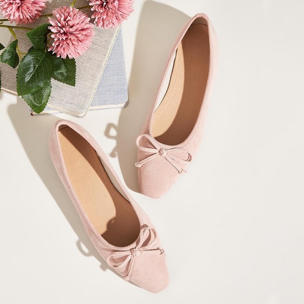 

Bow Decor Ballet Flats