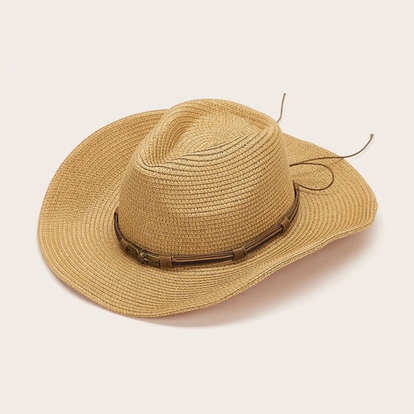 

Men Bow Knot Decor Hat