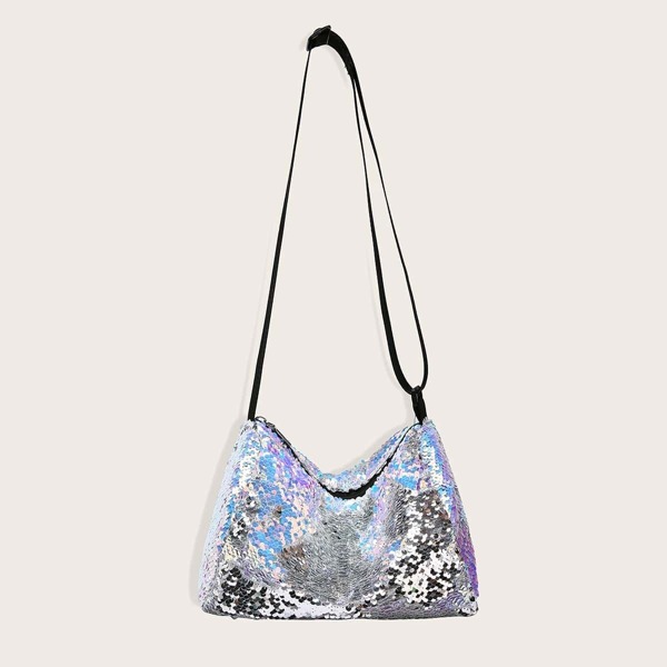 

Sequins Decor Crossbody Bag