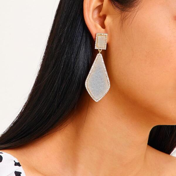 

Geometric Drop Earrings 1pair