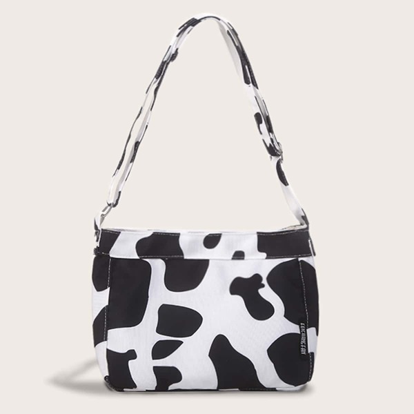 

Cow Print Shoulder Bag