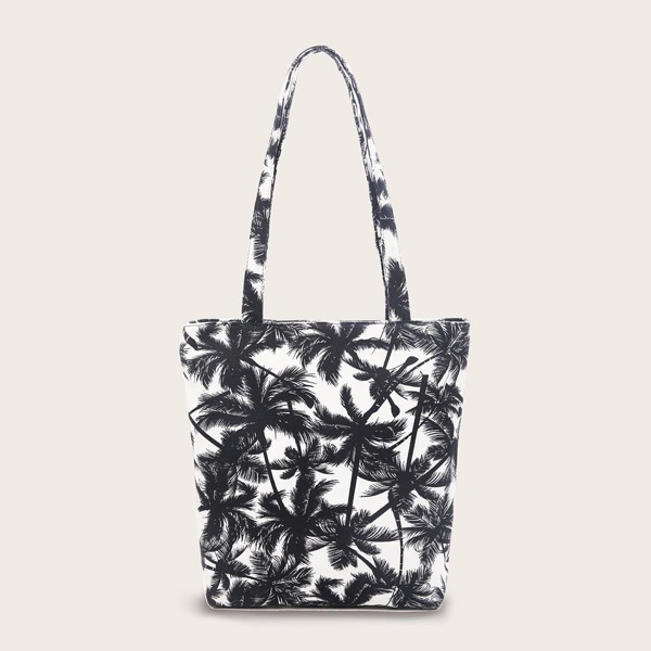 

Coconut Tree Print Shopper Bag