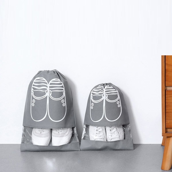 

5pcs Small & 5pcs Large Shoes Drawstring Storage Bag