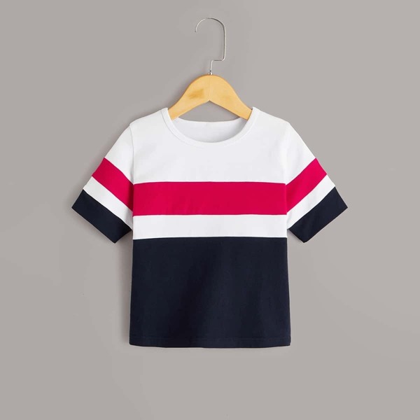 

Toddler Boys Cut And Sew Tee