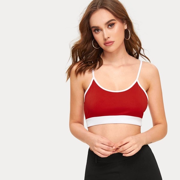 

Contrast Side Sports Bra