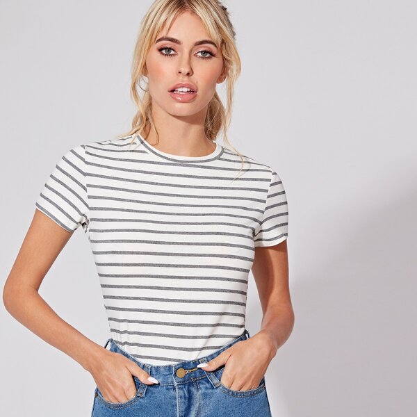 

Basic Stripe Tee