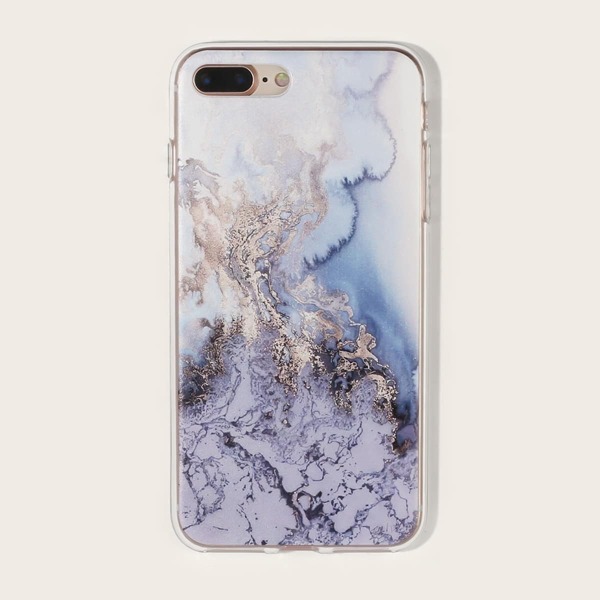 

Blue Marble Print iPhone Case