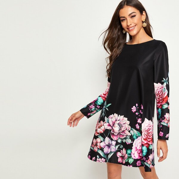 

Floral Print Tunic Dress