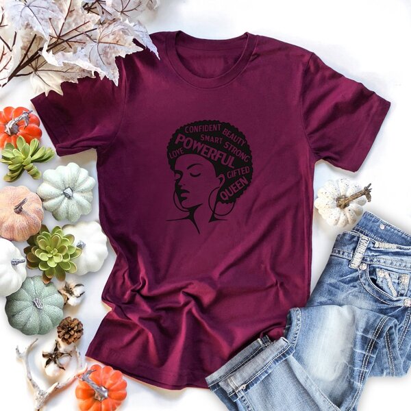 

Figure Print Short Sleeve Tee