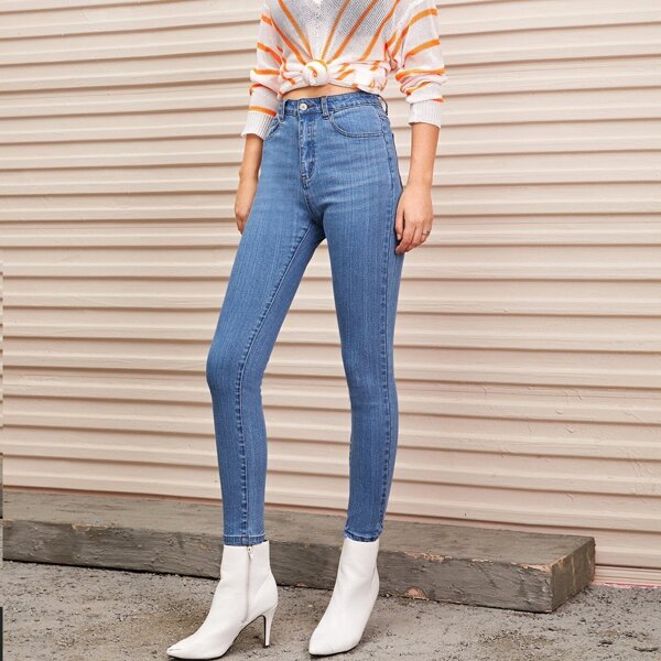

High Waist Skinny Jeans