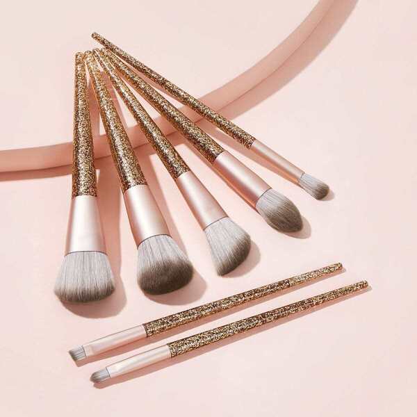 

Duo-fiber Glitter Handle Brush 7pcs