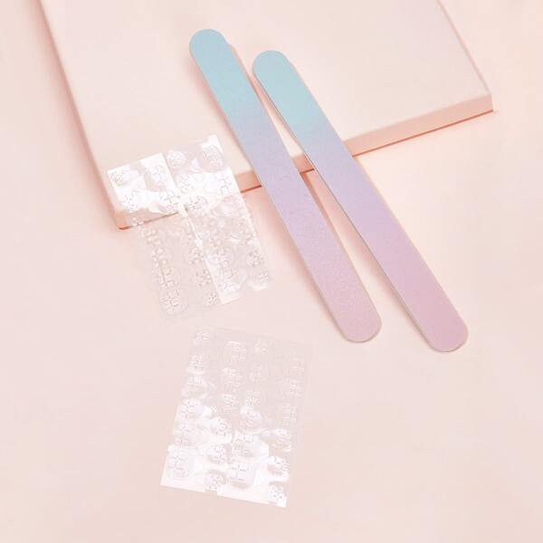 

Ombre Nail File 2pcs With Tape
