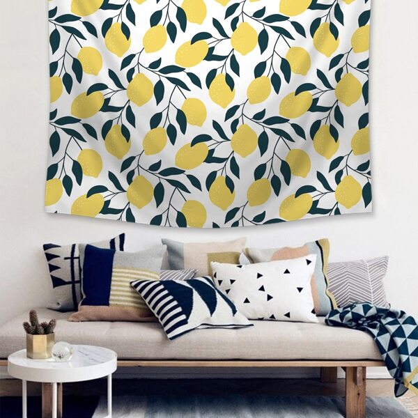 

Lemon Print Tapestry