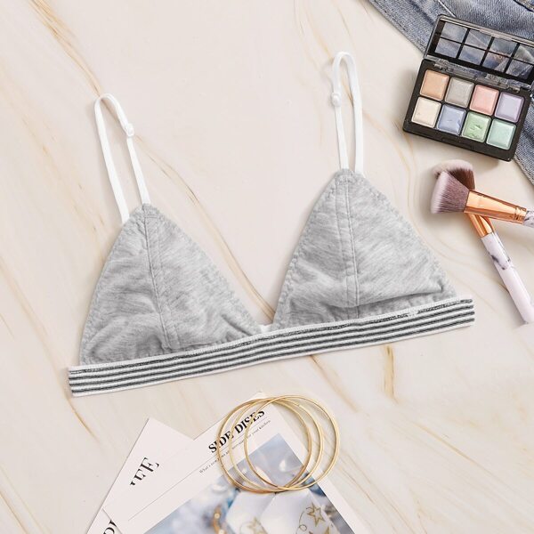 

Striped Trim Bralette