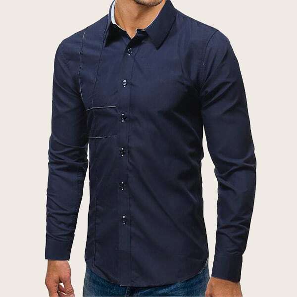 

Men Plaid Button Shirt