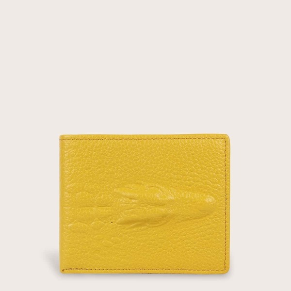 

Croc Embossed Fold Over Purse