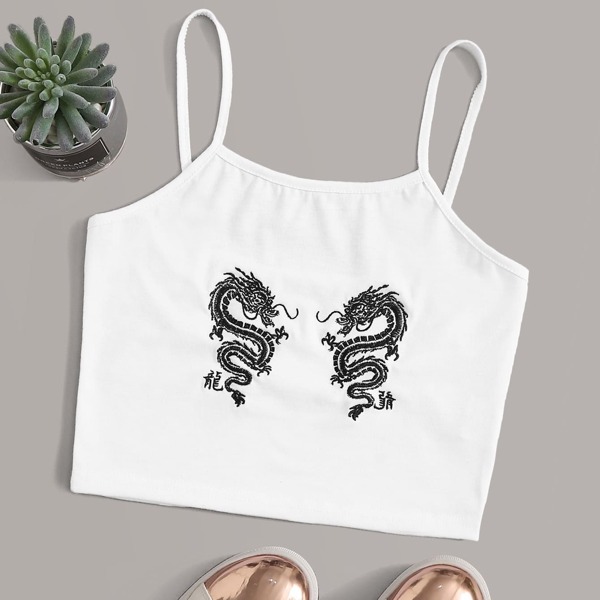 

Dragon Print Cami Top