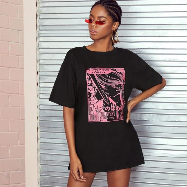 

Letter & Figure Print Tee