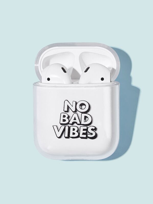 

Airpods протектор коробки с текстовым узором