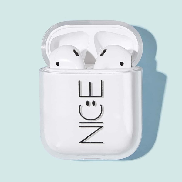 

Slogan Pattern Airpods Box Protector