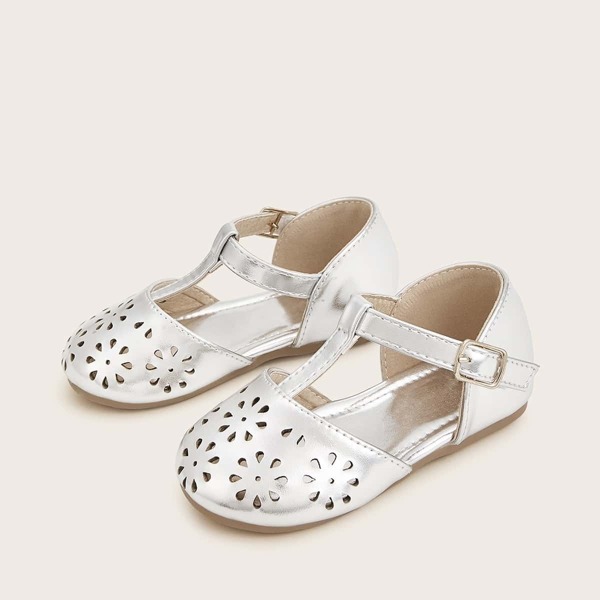 

Baby Hollow Out Buckle Strap Flats