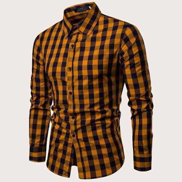 

Men Plaid Shirt