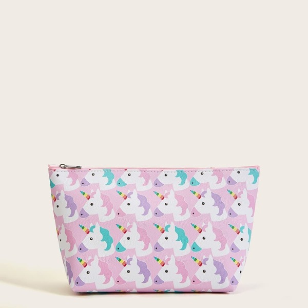 

Unicorn Pattern Makeup Bag, Multicolor