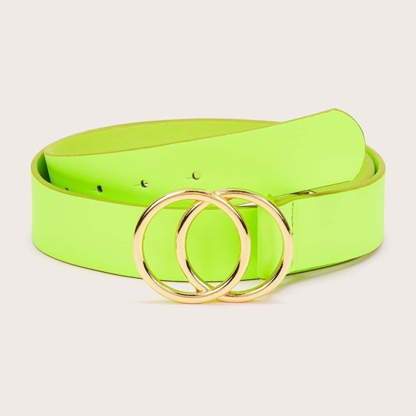 

Double O-ring Buckle Neon Belt