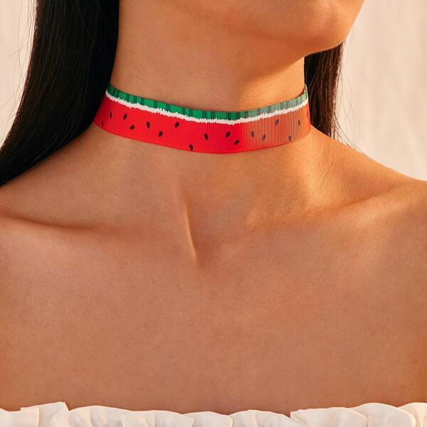

Watermelon Design Choker 1pc