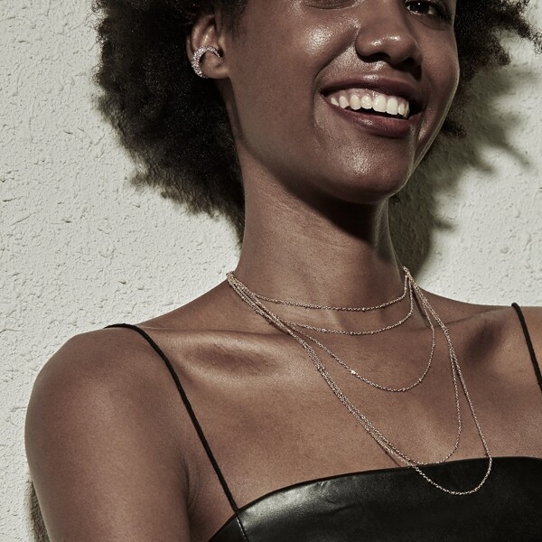 

Multi Layered Chain Necklace 1pc