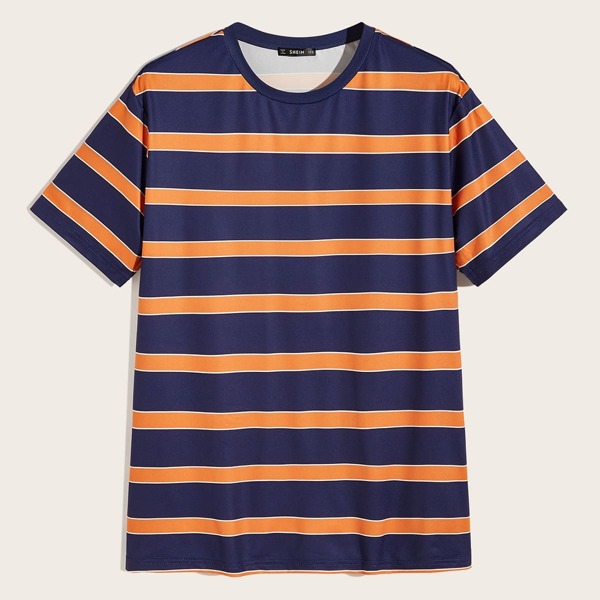 

Men Two Tone Striped Tee