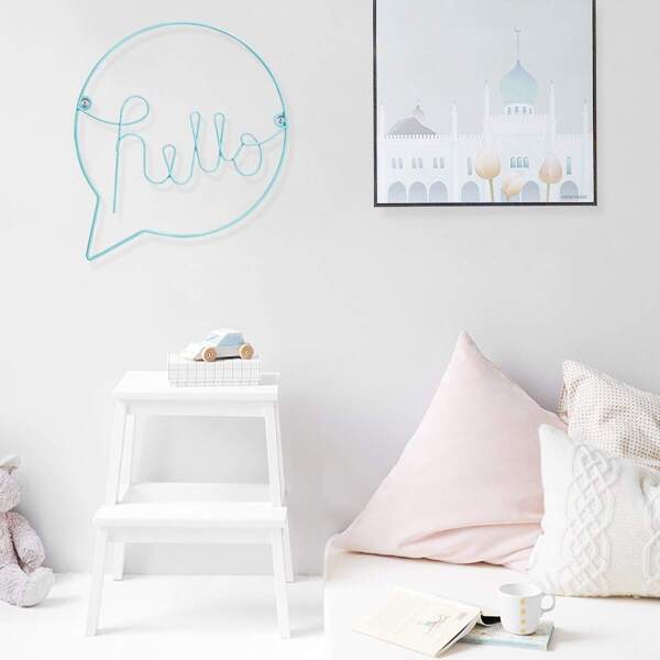

Letter Design Metal Wall Decor