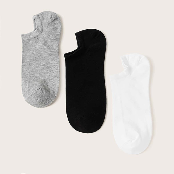

Men Simple Invisible Socks 3pairs