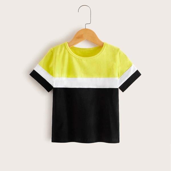

Toddler Boys Cut And Sew Tee