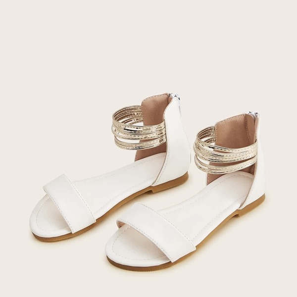 

Toddler Boys Open Toe Zip Back Sandals
