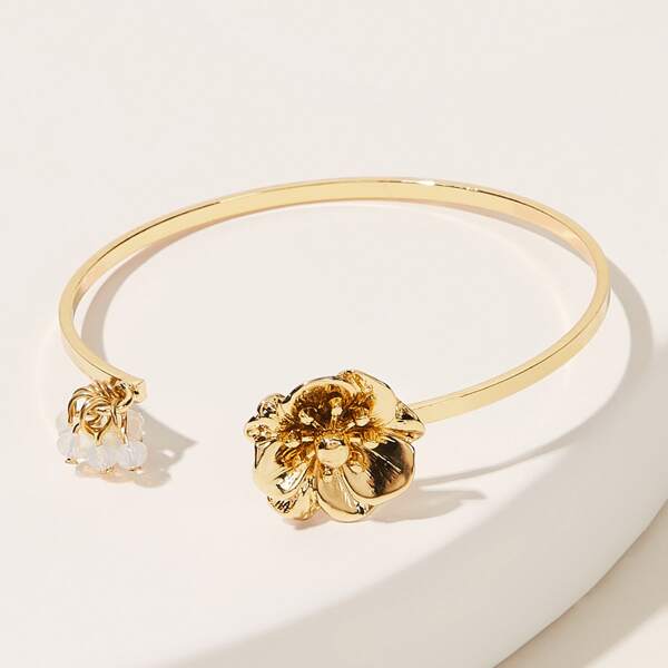 

Flower Decor Arm Cuff 1pc