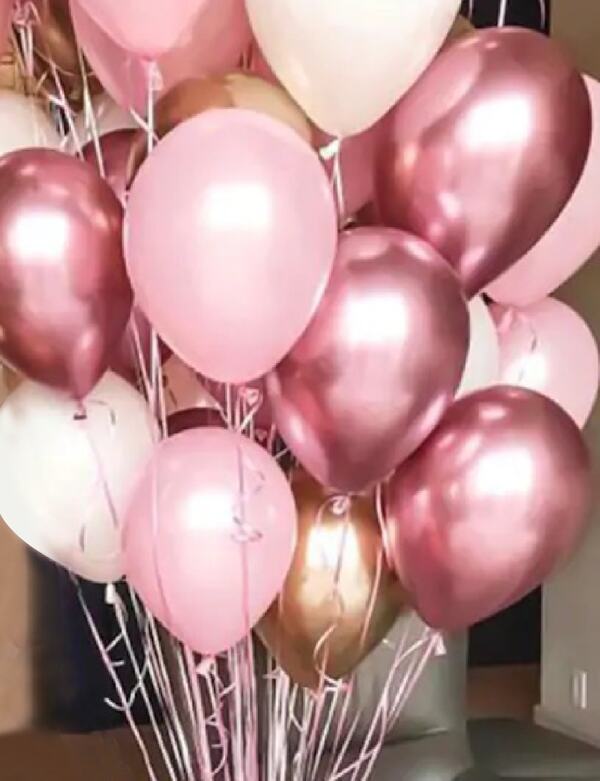 

Decorative Balloon Set 35pcs, Pink
