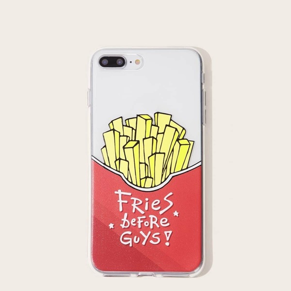 

Чехол для iPhone с картофелем фри, Многоцветный
