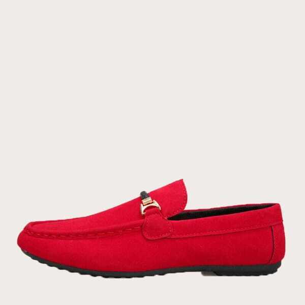 

Men Snaffle Detail Slip On Loafers