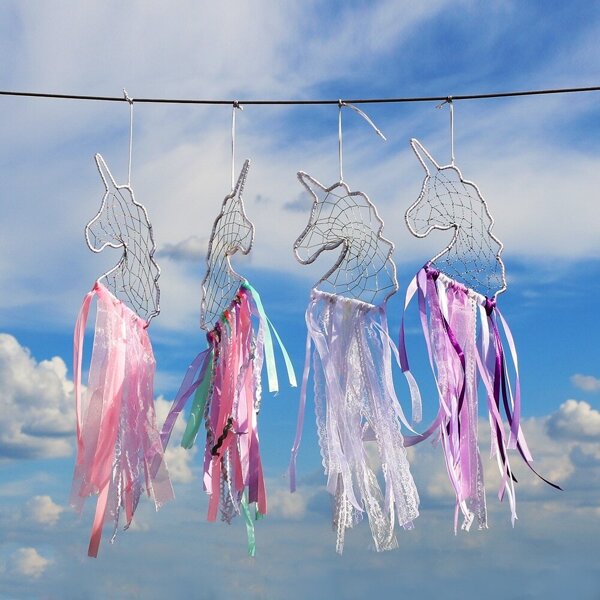 

Unicorn Shaped Dream Catcher 1pc