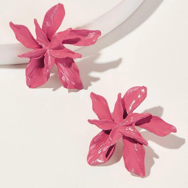 

Flower Shaped Stud Earrings 1pair