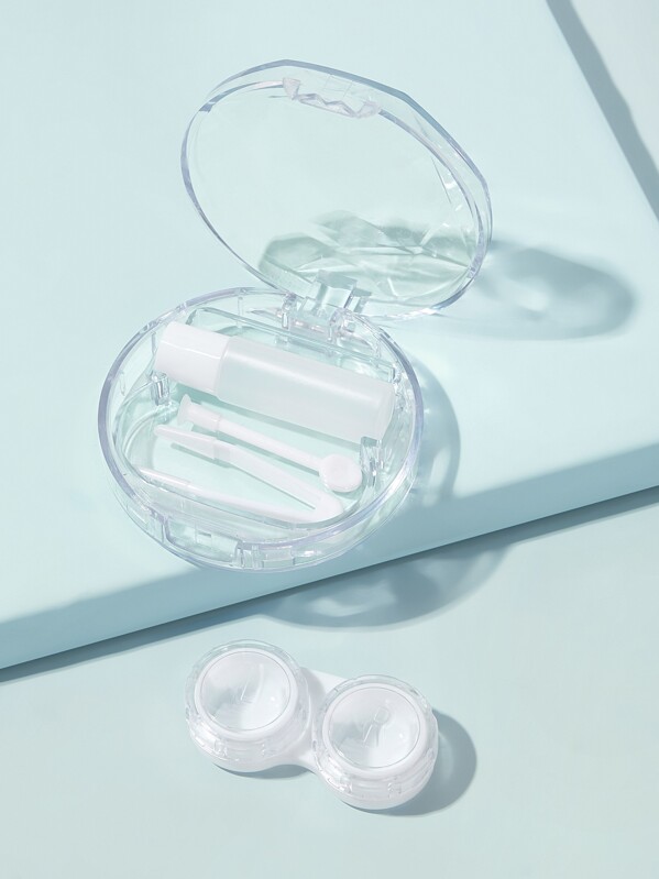

Transparent Contact Lens Case Set 5pcs