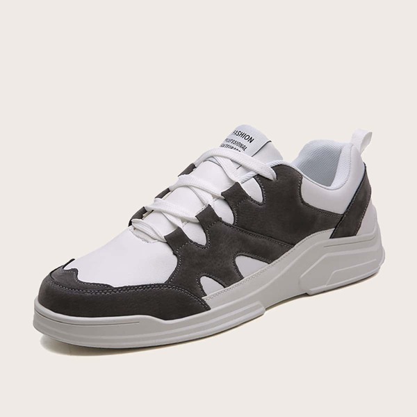 

Men Lace-up Front Low Top Sneakers