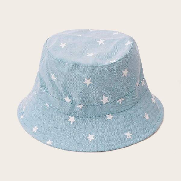 

Toddler Girls Star Pattern Bucket Hat