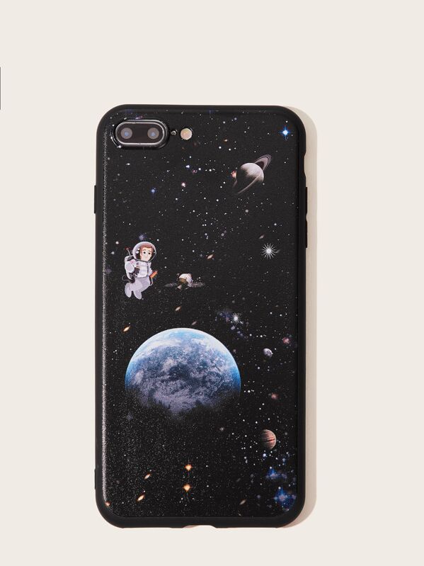 

Astronaut & Planet Pattern iPhone Case