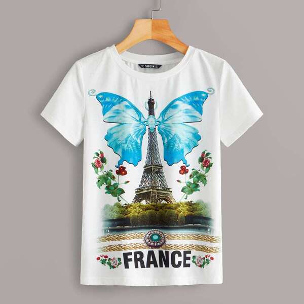 

Graphic Print Tee