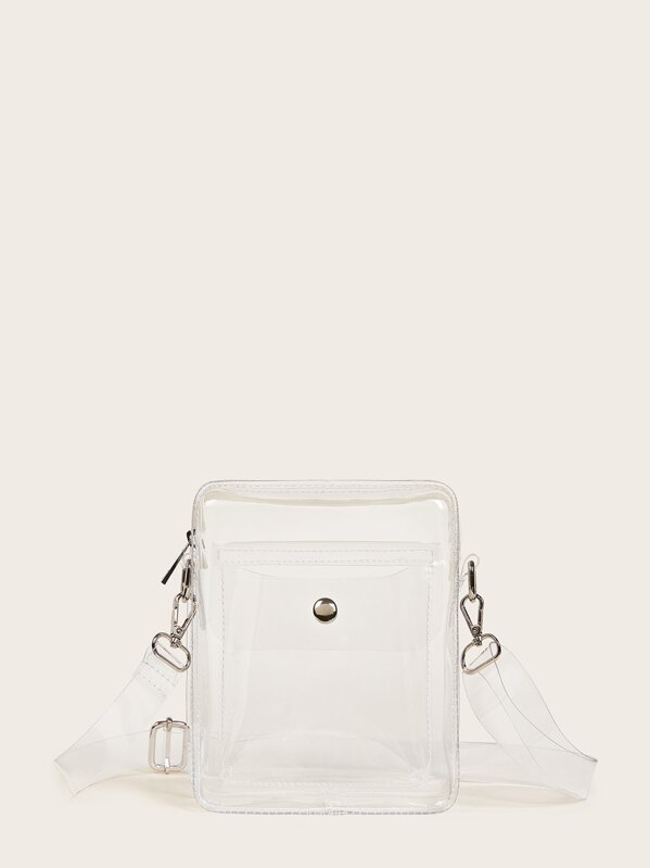 

Clear Crossbody Bag